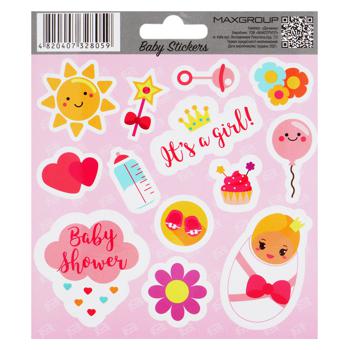 Maxgroup Girl Set of Stickers - buy, prices for NOVUS - photo 1