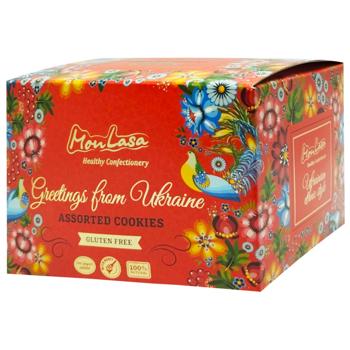 Печенье Mon Lasa Петриковская роспись без глютена 240г