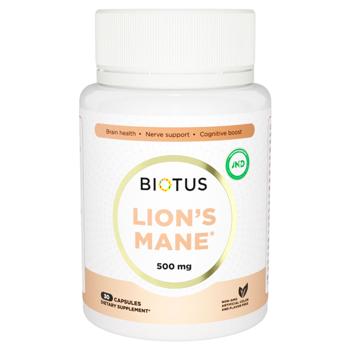 Biotus Lion's Mane 500mg 30 capsules