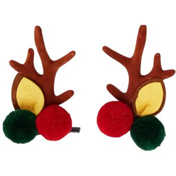 Заколка для волосся Koopman новорічна 5см х 2шт в асортименті - купити, ціни на Auchan - фото 6