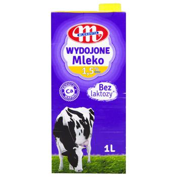 Mlekovita Lactose-free Milk 1.5% 1l - buy, prices for COSMOS - photo 3