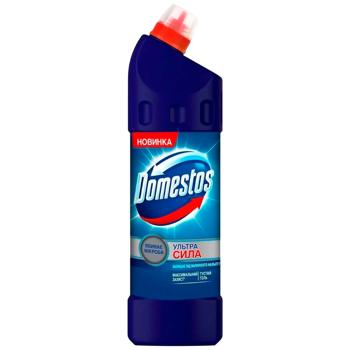 Засіб чистячий Domestos Експерт сила 7 для унітазу 1л - купити, ціни на Біотус - фото 1