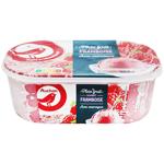 Мороженое Auchan Сорбет малина 668г