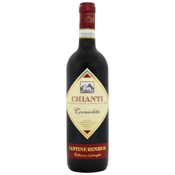 Вино Chianti Cornioleta DOCG 2024 сухое красное 13% 0,75л - купить, цены на ULTRAMARKET - фото 1