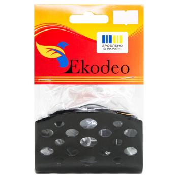 Тримач губки для тіла Ekodeo Polo чорний - купити, ціни на ULTRAMARKET - фото 1