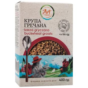 Крупа гречана Art Foods 4*100г