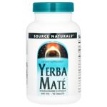 Экстракт листьев мате Source Naturals Yerba Mate 600мг 90 таблеток