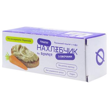 Паштет Bonner Нахлібчик з спіруліною 100г - купити, ціни на КОСМОС - фото 2