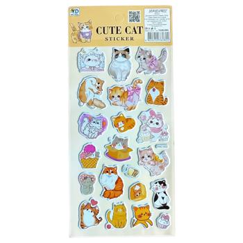 Malevaro Cute Cat Sticker Set in assortment - buy, prices for - photo 2