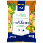 Metro Chef Frozen Euro Vegetable Mix 2.5kg