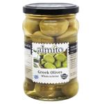 Оливки Almito грецькі з кісточкою в розсолі 320мл