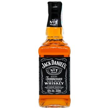 Віскі Jack Daniel`s Old No.7 40% 0.35л - купити, ціни на КОСМОС - фото 1
