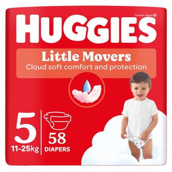 Huggies Ultra Comfort Diapers 5 12-22kg 58pcs - buy, prices for METRO - photo 1