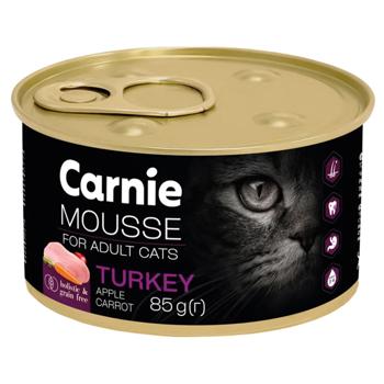 Корм вологий Carnie з індичкою, яблуком, морквою та желе для котів 85г - купити, ціни на Grono - фото 1