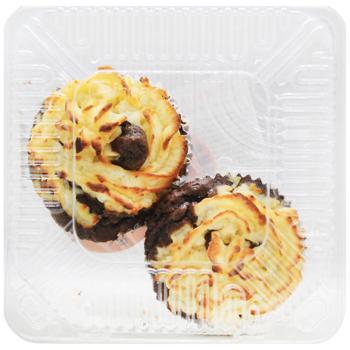 Auchan Curd Chocolate Muffin - buy, prices for Auchan - photo 4