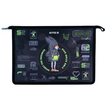 Папка Kite Fox Rules на блискавці A4+