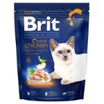 Корм сухой Brit Premium с курицей для домашних кошек 300г