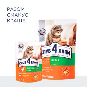 Club 4 Paws Premium Dry Food with Chicken for Adult Cats 300g - buy, prices for MasterZoo - photo 5