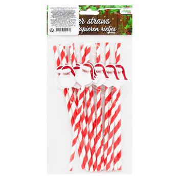 Набір паперових соломин Koopman 16шт*20см - купить, цены на NOVUS - фото 2