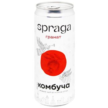Комбуча Spraga Гранат 0,33л - купить, цены на Таврия В - фото 1