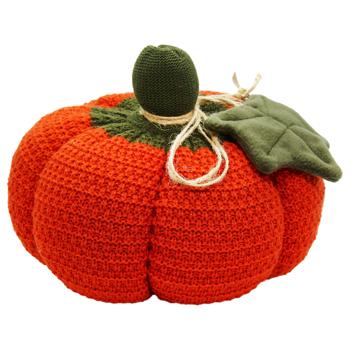 Декоративний виріб Pumpkin Помаранчевий 25см - купити, ціни на ULTRAMARKET - фото 1