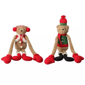 Bear with Hanging Arms New Year's Toy 16x9x54cm - buy, prices for COSMOS - photo 1