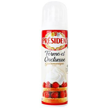 President Whipped Cream with Vanilla Flavor 28% 250g - buy, prices for Auchan - photo 1