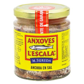 Anxoves De L'escala in Brine Anchovies 350g