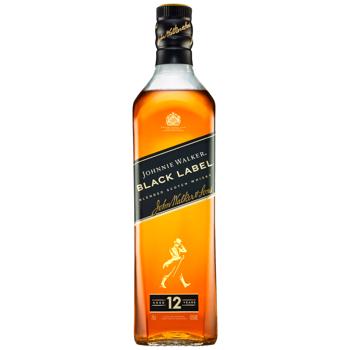 Віскі Johnnie Walker Black Label 12 років 40% 0,7л - купити, ціни на Чудо Маркет - фото 2