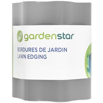 Бордюр Garden Star пластиковый 9м*15см - купить, цены на Auchan - фото 1