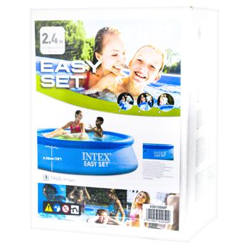 Intex Easy Set Inflatable Pool 244x61cm - buy, prices for METRO - photo 1