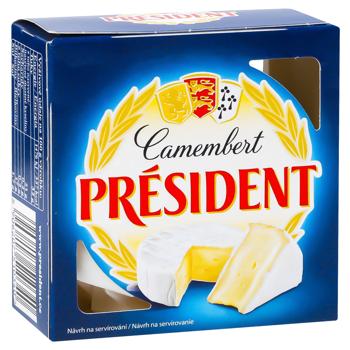 Сыр мягкий President Камамбер 60% 90г - купить, цены на Идеал - фото 2