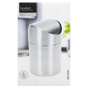 Смітник Excellent Houseware з поворотною кришкою 120х165мм - купити, ціни на NOVUS - фото 2