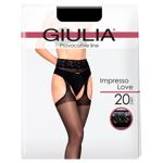 Giulia Impreso Love 20 Den Nero Women's Tights Size 4