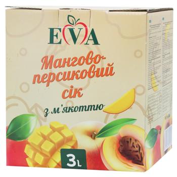 Eva Mango-Peach Juice 3l - buy, prices for Epicentr FOOD - photo 1