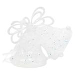 Bells Christmas Tree Pendant 11*9cm Silver Sequins