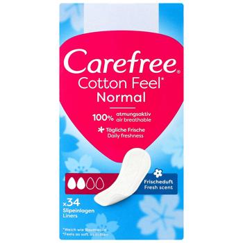 Carefree Cotton Feel Fresh Daily Pads 34pcs - buy, prices for MegaMarket - photo 2