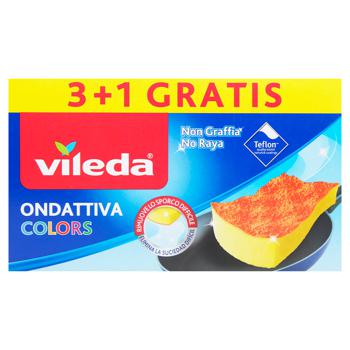 Vileda Pur Active Color Sponges 4pcs - buy, prices for WINETIME - photo 3