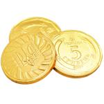 Chocolate Candies in Form of Hryvnia Medal by Weight