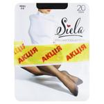 Набір колгот жіночих Siela Just 20 Den + 40 Den р.2 Nero 2 пари