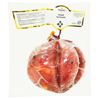 Matsyky Poliskyi Raw-cured Sausage High Grade - buy, prices for Vostorg - photo 1