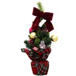 Ялинка Actuel в горщику з прикрасами 40 см