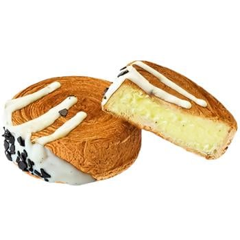 Croissant with Vanilla Cream 120g - buy, prices for Auchan - photo 1