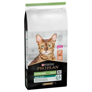 Корм сухой Purina Pro Plan Renal Plus с лососем для стерилизованных кошек 14кг - купить, цены на MasterZoo - фото 2