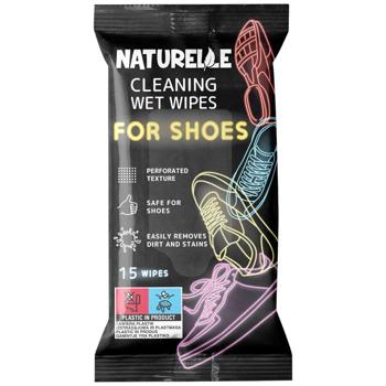 Naturelle Wet Wipes for Shoes 15pcs - buy, prices for COSMOS - photo 1