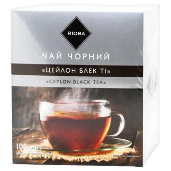 Чай чорний Rioba Ceylon 2г*50шт - купити, ціни на METRO - фото 1