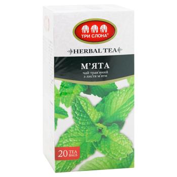 Try Slona Mint Herbal Tea 1g*20pcs - buy, prices for - photo 3