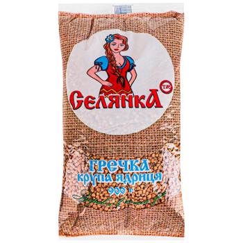 Крупа гречневая Селянка 900г - купить, цены на Торба - фото 1