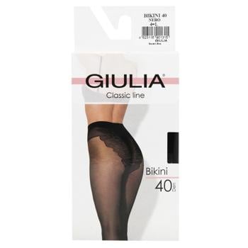 Колготи жіночі Giulia Bikini 40 Den р.4 Nero