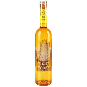 Nikita Corn Vodka 40% 0.7l in Tube - buy, prices for - photo 1